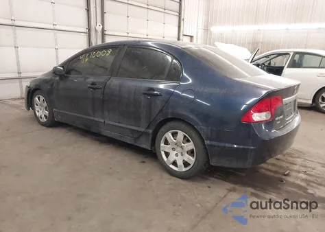 2010 Honda Civic Lx from USA, damaged, VIN 2HGFA1F58AH582685